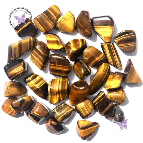 Golden Tiger Eye Tumble Stone